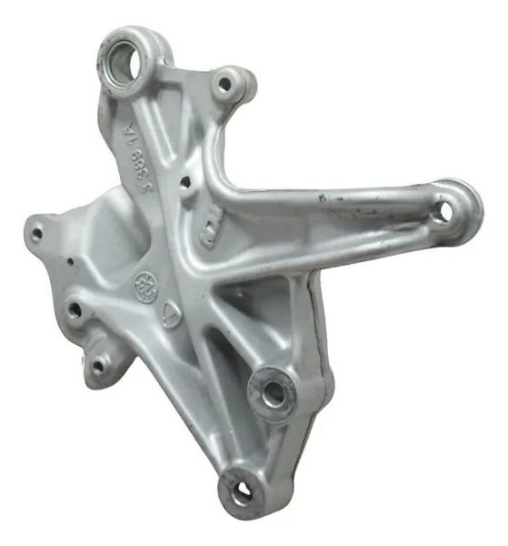 Suporte Pedaleira Diant Dir Ducati Multistrada V4 21-25 Orig Prateado