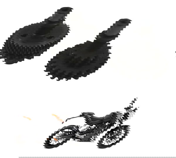 Par Engrenagem Redução Partida Ktm Duke 200 12-17 Original