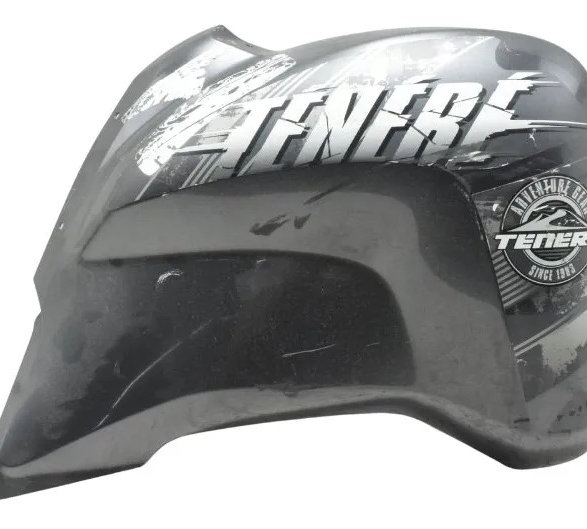 Aba Tanque Dir C/avaria Yamaha Xtz 250 Tenere 16-19 Original Cinza-escuro
