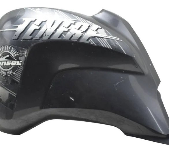 Aba Tanque Esq C/detalhes Yamaha Xtz 250 Tenere 16-19 Origin Cinza-escuro