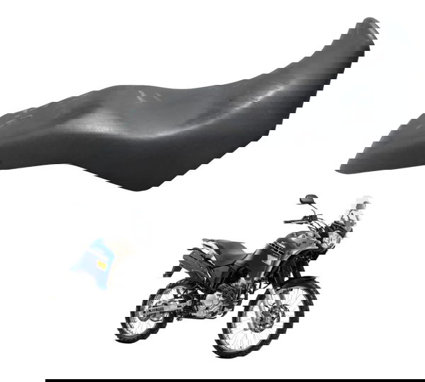 Banco C/detalhes Yamaha Xtz 250 Tenere 16-19 Original Preto