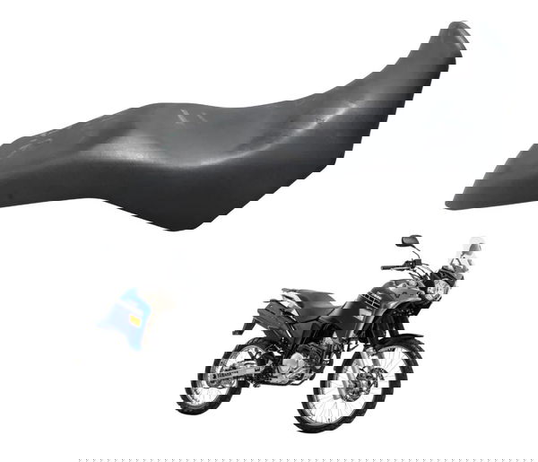 Banco C/detalhes Yamaha Xtz 250 Tenere 16-19 Original Preto