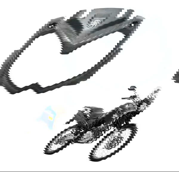 Carenagem Frontal Farol Yamaha Xtz 250 Tenere 16-19 Original Preto
