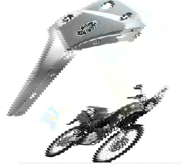 Carenagem Esquerd Pisca C/avaria Yamaha Xtz 250 Tenere 16-19 Prateado