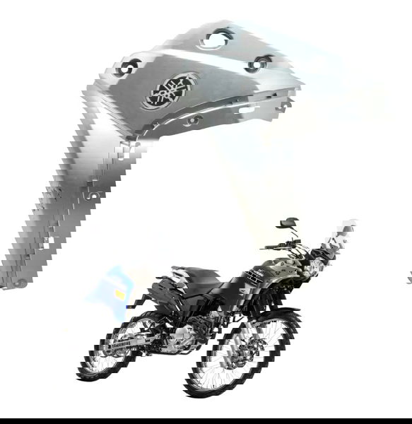 Carenagem Esquerd Pisca C/avaria Yamaha Xtz 250 Tenere 16-19 Prateado