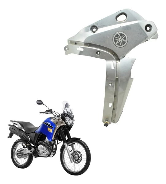 Carenagem Direita Pisca C/avaria Yamaha Xtz 250 Tenere 16-19 Prateado