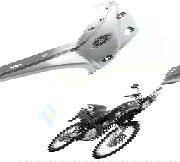 Carenagem Dirpisca C/detal Yamaha Xtz 250 Tenere 16-19 Origi Prateado