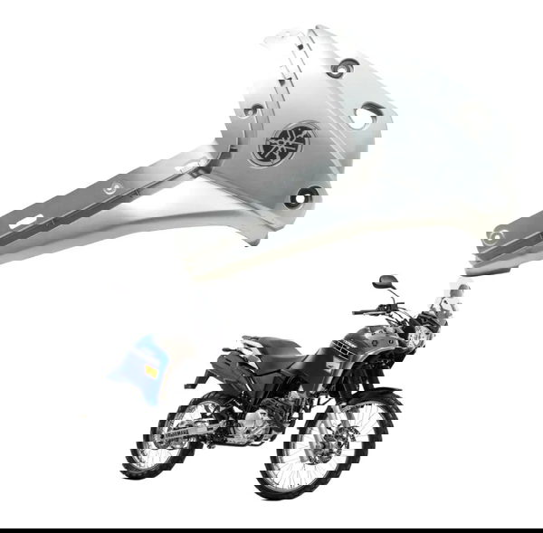 Carenagem Dirpisca C/detal Yamaha Xtz 250 Tenere 16-19 Origi Prateado