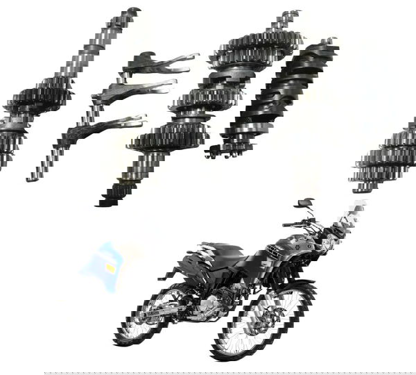 Caixa Marcha Câmbio Yamaha Xtz 250 Tenere 16-19 Origina