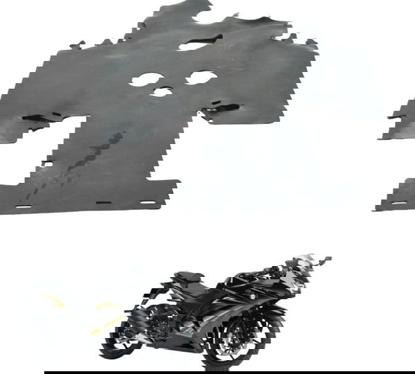 Borracha Acabamento Motor C/avaria Kawasaki Ninja 250r 09-12