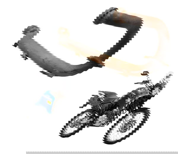 Curva Escape Yamaha Xtz 250 Tenere 16-19 Original