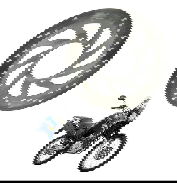 Disco Freio Dianteiro Scud Yamaha Xtz 250 Tenere 16-19