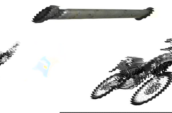 Eixo Roda Dianteira Yamaha Xtz 250 Tenere 16-19 Origina