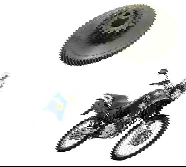 Engrenagem Redução Partida Yamaha Xtz 250 Tenere 16-19 Origi