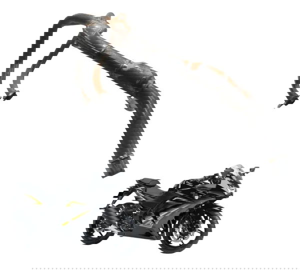 Curva Escape C/ Avaria Kawasaki Ninja 250r 09-12 Original