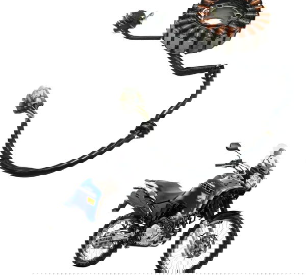 Estator C/ Pulsador Yamaha Xtz 250 Tenere 16-19 Original