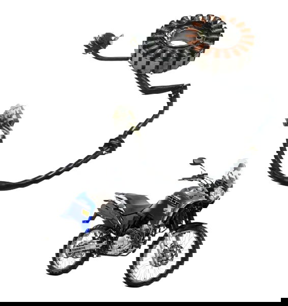 Estator C/ Pulsador Yamaha Xtz 250 Tenere 16-19 Original