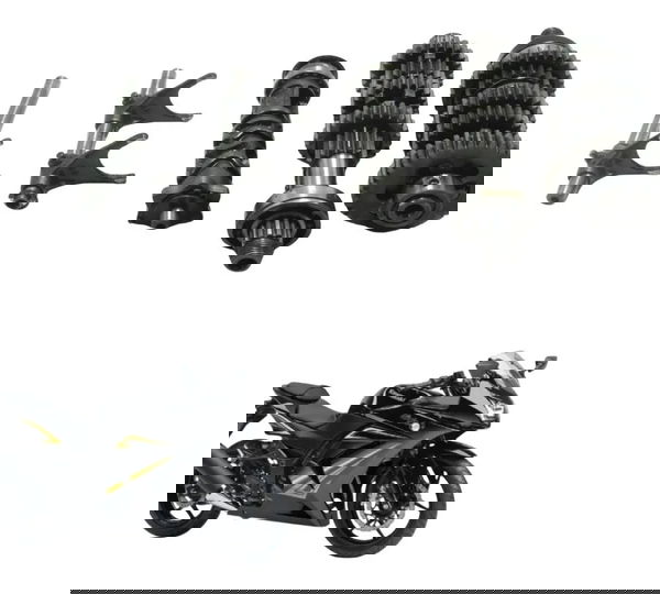 Caixa Marcha Câmbio Kawasaki Ninja 250r 09-12 Original