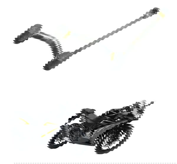 Cano Conexão Óleo Kawasaki Ninja 250r 09-12 Original