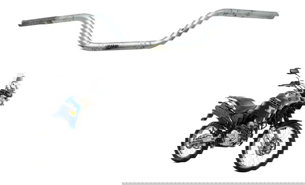 Guidão Yamaha Xtz 250 Tenere 16-19 Original Prateado