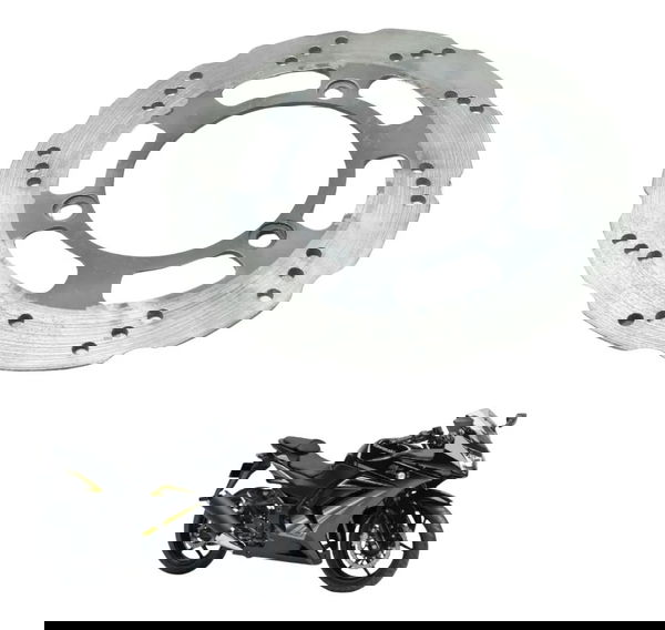 Disco Freio Traseiro Kawasaki Ninja 250r 09-12 Original