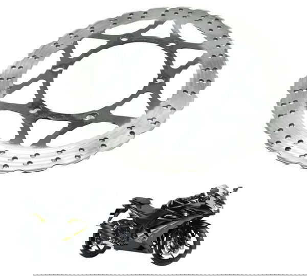 Disco Freio Dianteiro Kawasaki Ninja 250r 09-12 Original