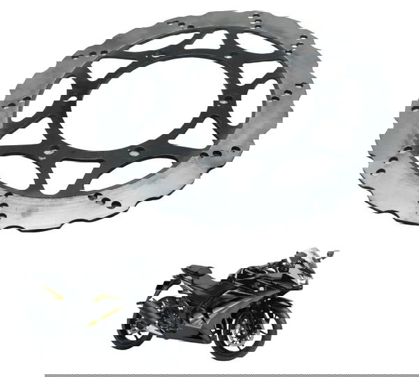 Disco Freio Dianteiro Kawasaki Ninja 250r 09-12 Original