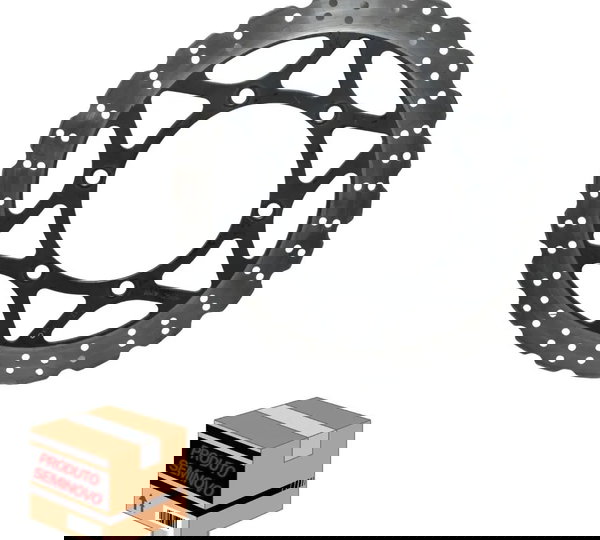 Disco Freio Dianteiro Kawasaki Ninja 250r 09-12 Original