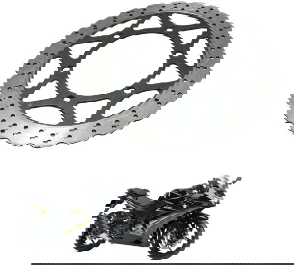 Disco Freio Dianteiro Kawasaki Ninja 250r 09-12 Original
