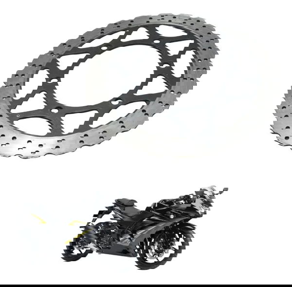 Disco Freio Dianteiro Kawasaki Ninja 250r 09-12 Original