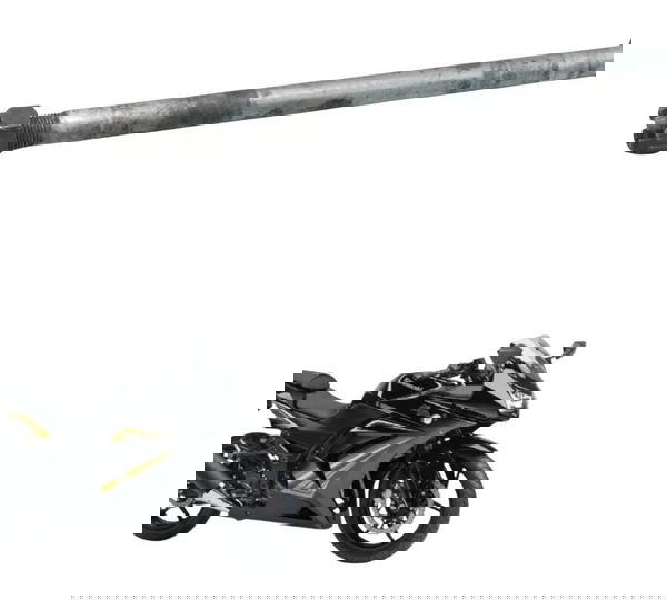 Eixo Roda Traseira Kawasaki Ninja 250r 09-12 Original