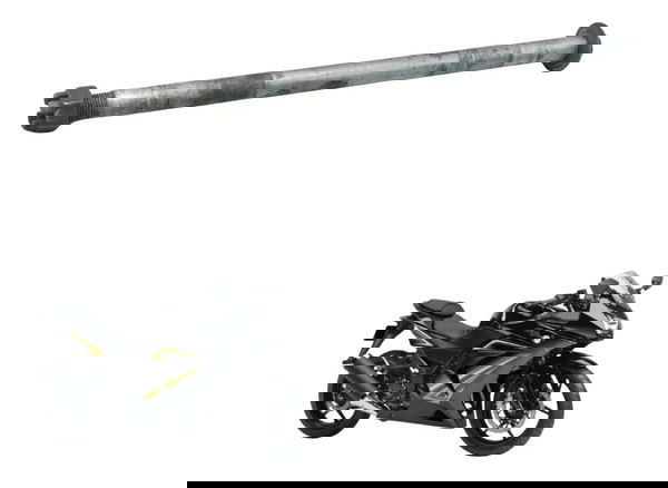 Eixo Roda Traseira Kawasaki Ninja 250r 09-12 Original