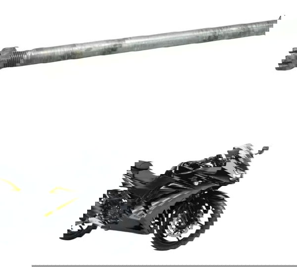 Eixo Roda Dianteira Kawasaki Ninja 250r 09-12 Original