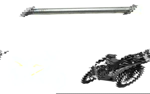 Eixo Quadro Elástico Kawasaki Ninja 250r 09-12 Original