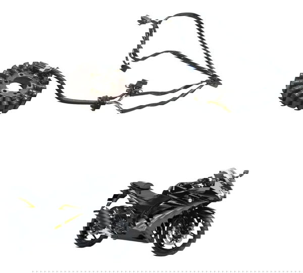 Estator C/pulsador C/avaria Kawasaki Ninja 250r 09-12 Origin