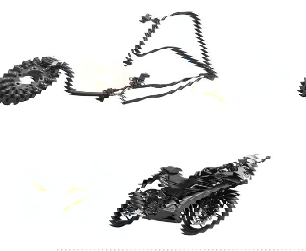 Estator C/pulsador C/avaria Kawasaki Ninja 250r 09-12 Origin