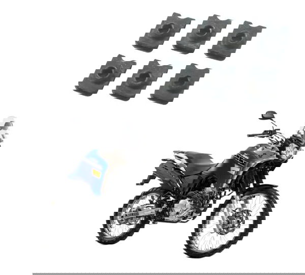 Kit Presilha Carenagem Yamaha Xtz 250 Tenere 16-19 Origina