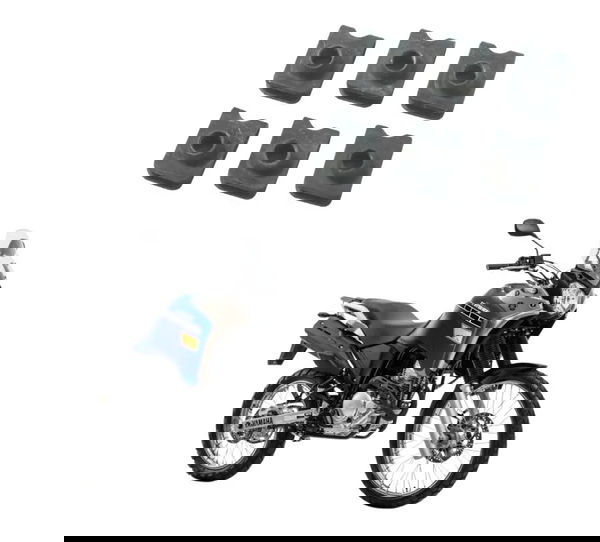 Kit Presilha Carenagem Yamaha Xtz 250 Tenere 16-19 Origina