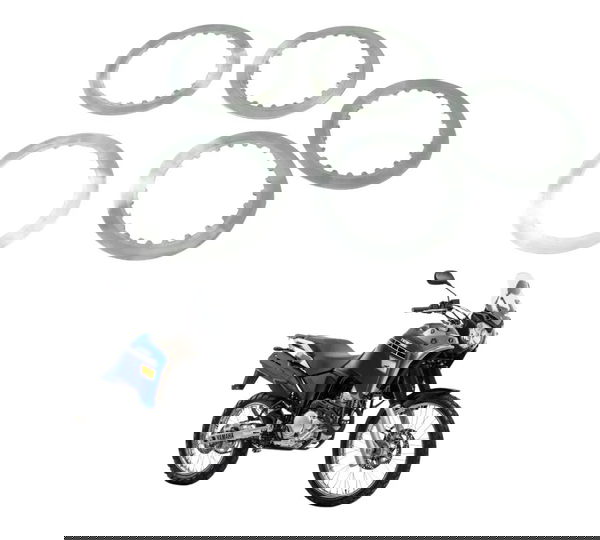 Kit Disco Separador Yamaha Xtz 250 Tenere 16-19 Origina