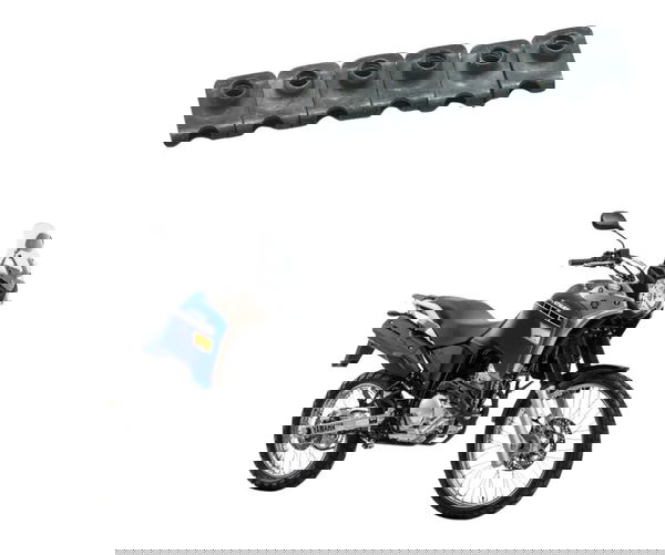 Kit Presilhas Capa Tanque Yamaha Xtz 250 Tenere 16-19 Origin