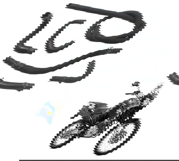 Kit Mangueiras Yamaha Xtz 250 Tenere 16-19 Origina