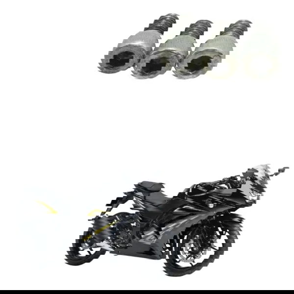 Jogo Parafuso Placa Partida Kawasaki Ninja 250r 09-12 Origin