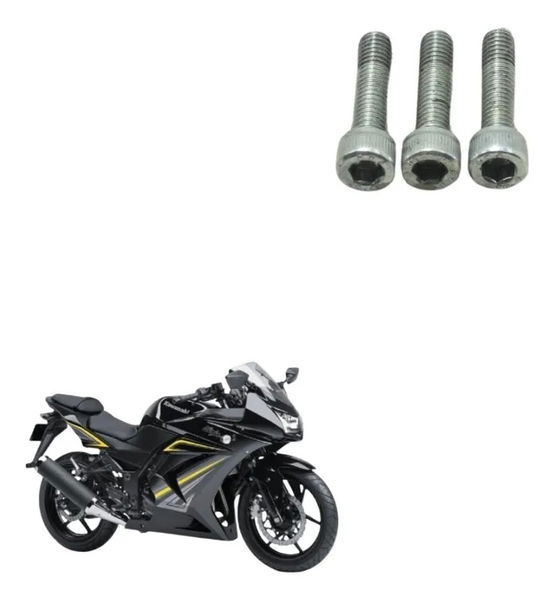 Jogo Parafusos Estator Kawasaki Ninja 250r 09-12 Original