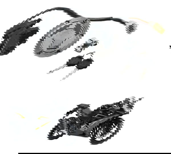 Kit Chave Ignição Kawasaki Ninja 250r 09-12 Original