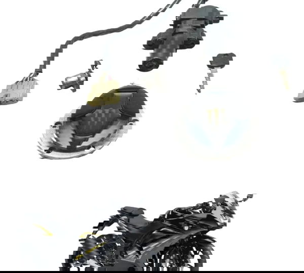 Kit Chave Ignição Kawasaki Ninja 250r 09-12 Original