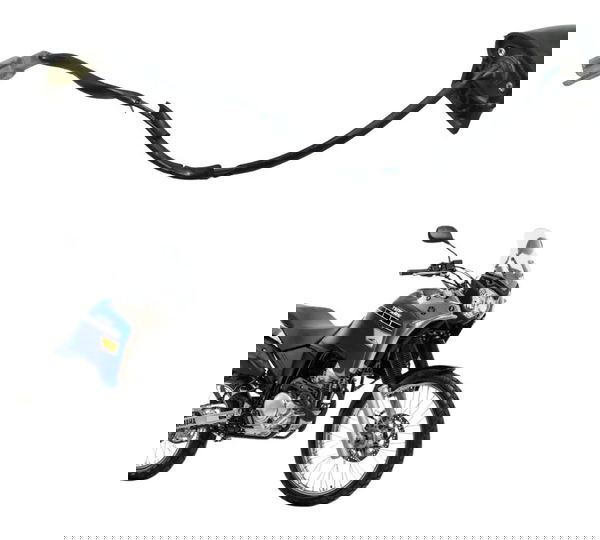 Luz Placa Yamaha Xtz 250 Tenere 16-19 Original Ambos Lados