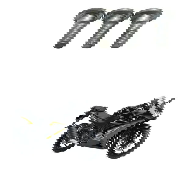 Kit Parafuso Disco Freio Traseiro Kawasaki Ninja 250r 09-12