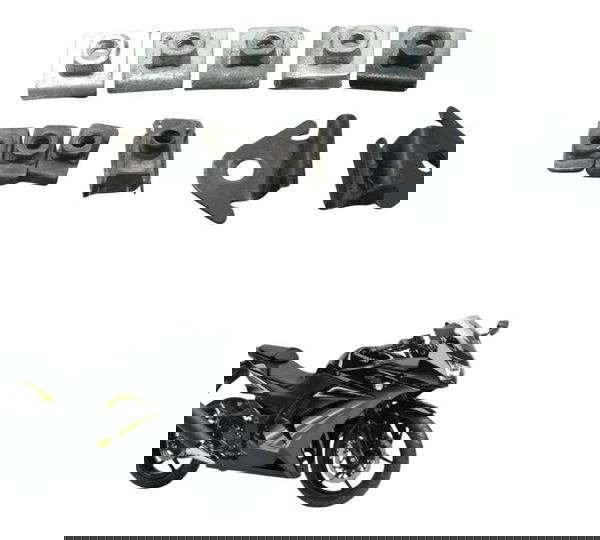 Kit Presilhas Kawasaki Ninja 250r 09-12 Original