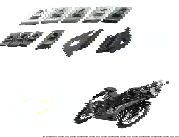 Kit Presilhas Kawasaki Ninja 250r 09-12 Original