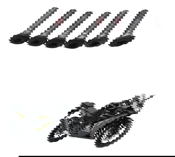 Kit Parafuso Disco Freio Dianteiro Kawasaki Ninja 250r 09-12